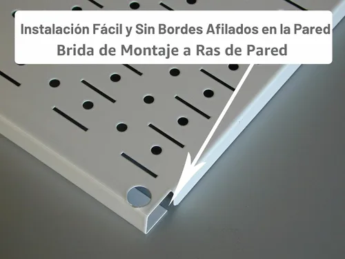 Vista 6 de Organizador de herramienta control de pared 30-wrk-400wb estándar panel perforado mesa de trabajo de metal, 30-WRK-400 BB
