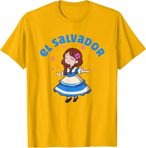 Vista 47 de Camiseta de mujer hispana con bandera salvadoreña de El Salvador Orgullosa, Negro