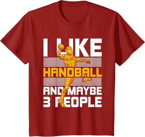 Vista 18 de Divertido jugador de balonmano atleta regalo balonmano camiseta Negro