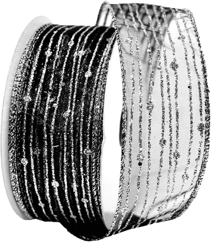 Vista 11 de Morex Ribbon 7862 Cinta parpadeante negra