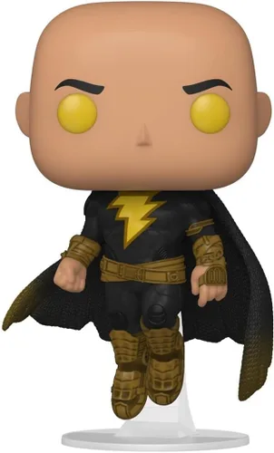 Vista 3 de Funko Películas: Black Adam - Black Adam Flying con capa (brillante), exclusivo de Amazon, multicolor, 65031