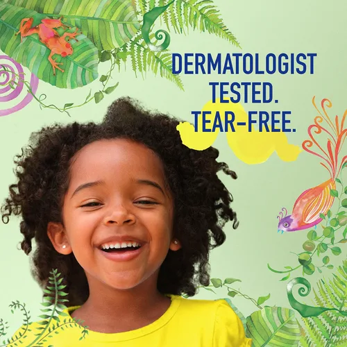 Vista 5 de Suave Kids Naturals Champú para rizos infantiles, sin sulfatos, almendra dulce y miel, probado por dermatólogos, sin desgarros, 20 onzas