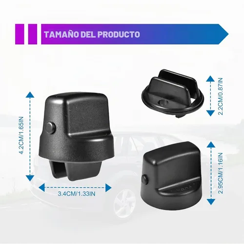 Vista 2 de Botón de encendido de arranque sin llave de repuesto para Mazda CX-9 2007-2015 2007-2011 CX7 2006-2007 Mazda 6 Pomo de llave de encendido y juego