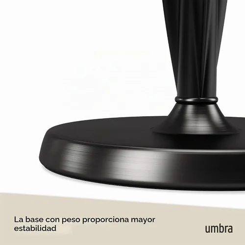 Vista 7 de Umbra Tug - Portarrollos de papel toalla moderno de una mano, negro