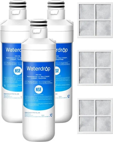 Vista 11 de Waterdrop Repuesto para filtro de aire para refrigerador LG® LT120F®, Kenmore Elite 469918, 9918, ADQ73214402, ADQ73214404, ADQ73334008, paquete de 3