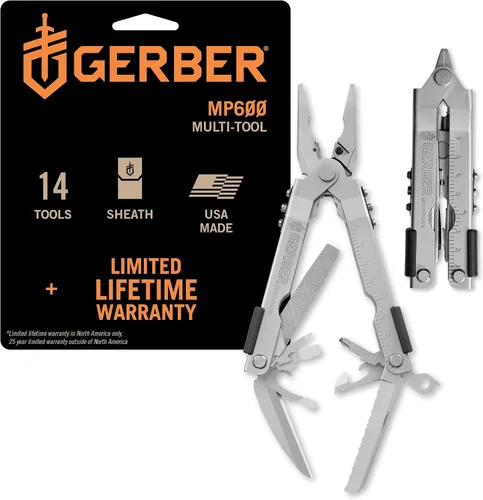 Vista 7 de Gerber Gear MP600 Multiherramienta Multi-Alicate – Fabricado en Estados Unidos – Pro Scout, 13 herramientas