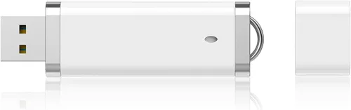 Vista 7 de KEXIN Paquete de 10 unidades flash USB 2.0 Flash Drive Pen Drive Memory Stick blanco