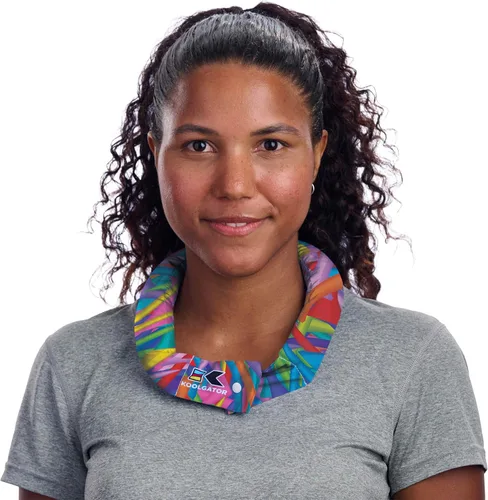 Vista 30 de KOOLGATOR - Banda enfriadora reutilizable para cuello por evaporación, alivio duradero para actividades en clima cálido, deportes y trabajo al aire