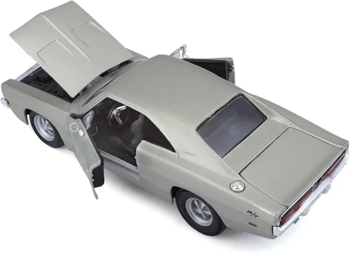 Vista 6 de Maisto Vehículo fundido a presión Dodge Charger R/T de 1969 a escala 1:25 (los colores pueden variar)