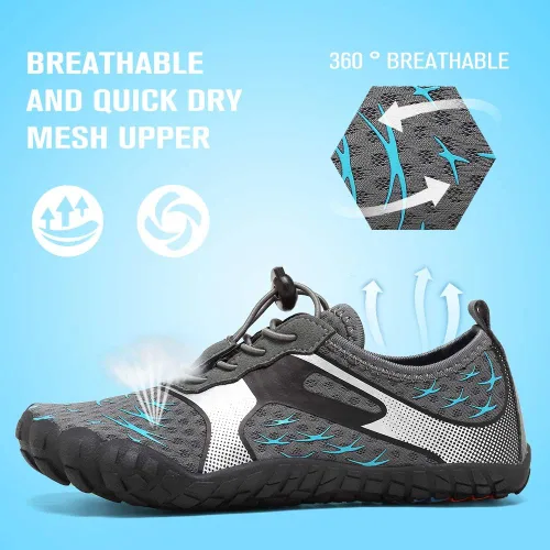 Vista 5 de CIOR Zapatos acuáticos para niños y niñas tenis deportivos acuáticos ligeros deportivos de secado rápido bebéniño pequeñoniño grande