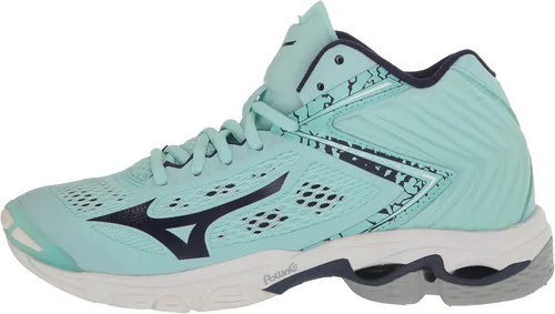 Vista 8 de Mizuno Zapatillas de voleibol Wave Lightning Z5 Mid para hombre