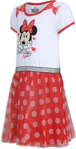 Vista 2 de Disney Vestido de cumpleaños de Minnie Mouse para niña