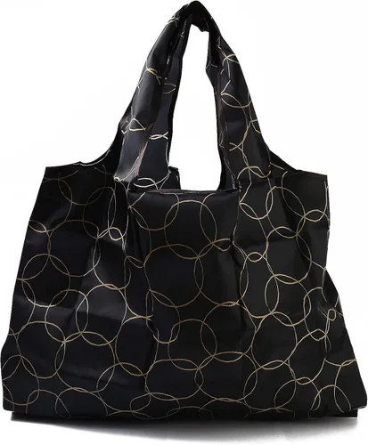 Vista 8 de BEEFLYING Bolsas de comestibles plegables, de nailon, ecológicas y reutilizables, impermeables, bolsas de la compra plegables