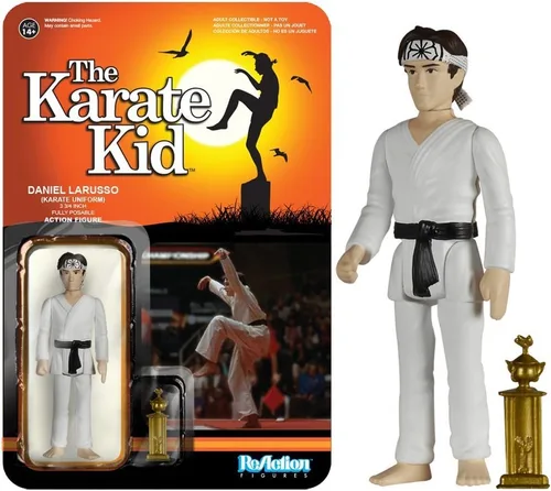 Vista 2 de Funko Reaction: El Karate Kid, Karate Daniel Larusso Figura de acción.