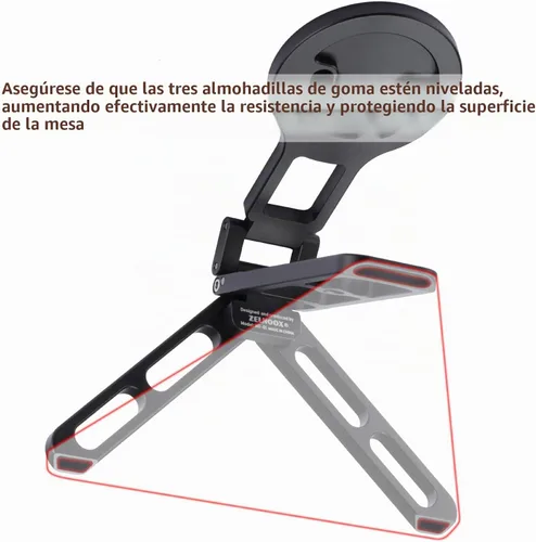 Vista 8 de Trípode de bolsillo compatible con MagSafe, sujeción magnética resistente, altura ajustable para teléfonos MagSafe, ideal para vlogging