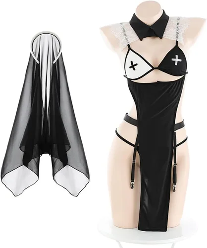Vista 7 de Vestido de Hanfu bordado para mujer, estilo chino, sexy y perspectiva, para cosplay