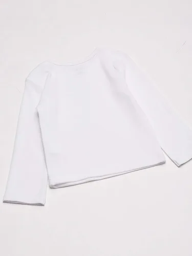 Vista 3 de Hanes Ultimate Baby Flexy - Juego de 4 camisetas de manga larga para bebés.