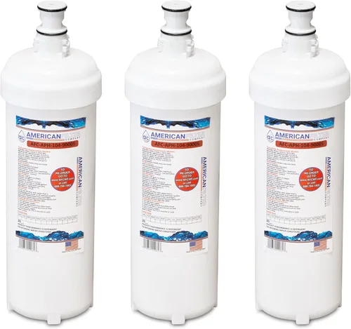 Vista 5 de Marca AFC, filtros de agua, modelo # AFC-APH-104-9000S, compatible con Cuno (R) HF20-MS HF25-S Fabricado en Estados Unidos 1
