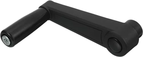 Vista 8 de uxcell Mango de máquina giratorio de 0.630 x 7.559 in (diámetro x L), mango de manivela de torno universal para máquina de molienda de torno