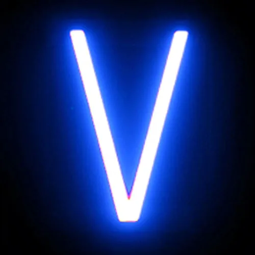 Vista 93 de SpellBrite Letra LED S Construye letreros de bricolaje que puedes cambiar con letras LED azules Componentes adicionales necesarios para iluminar