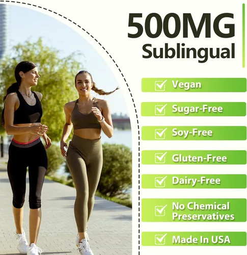 Vista 7 de NMNH sublingual de 500 mg (mononucleótido de dihidronicotinamida) (120 porciones, NMNH 500 mg por porción) Suplemento NAD para aumentar los niveles