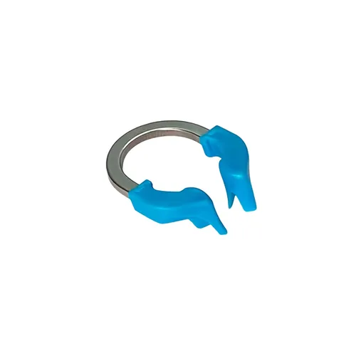 Vista 11 de Anillo de abrazadera de matrices dentales, anillo separador de anillo de sujeción elástico de níquel R2, clips de matriz contorneada seccional Azul