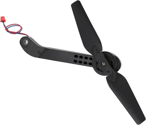 Vista 5 de RiToEasysports Piezas de drones, 4PCS Drone Motor Brazos con Hélices Drones de Plástico Marco Partes para E88 E99 E10 RC Cuadricóptero Plegable