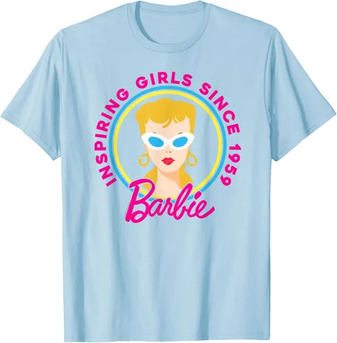 Vista 62 de Barbie - Camiseta inspiradora del 60 aniversario para niñas desde los 59 Negro