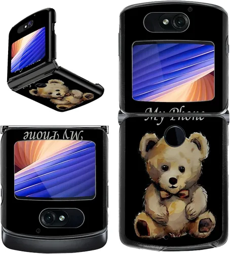 Vista 40 de Rossy Funda para Motorola Razr Plus 2023 para Moto Razr+ 2023 con patrón de niña africana para mujeres y hombres, ultra delgada, ligera