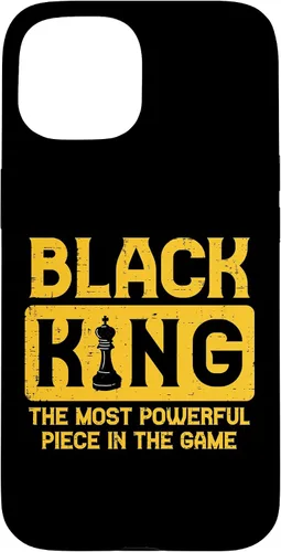 Vista 6 de Black King Chess Black Pride History BHM African Men Gift Case for iPhone 17