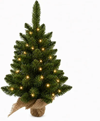 Vista 12 de Árbol de Navidad flocado de 6 pies preiluminado, árbol de Navidad Blanco (luz coloreada)