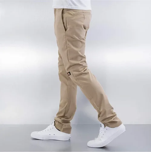 Vista 2 de Dickies - Pantalón de trabajo para hombre ajustado y recto con doble rodilla