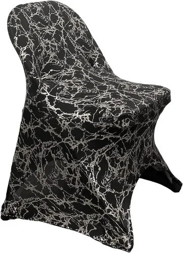 Vista 67 de YOUR CHAIR COVERS - Funda para silla plegable de elastano elástica, color negro