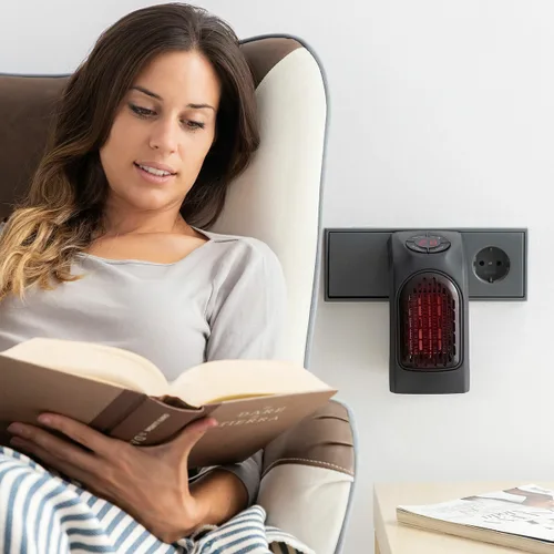 Vista 4 de Mini Calefactor de Enchufe Portátil Heatpod InnovaGoods 400 W