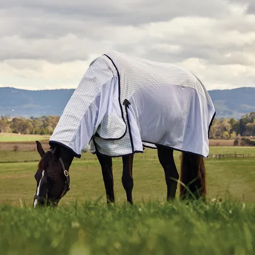 Vista 3 de WeatherBeeta Airstream Detach-A-Neck, Blanco/Azul marino, 75