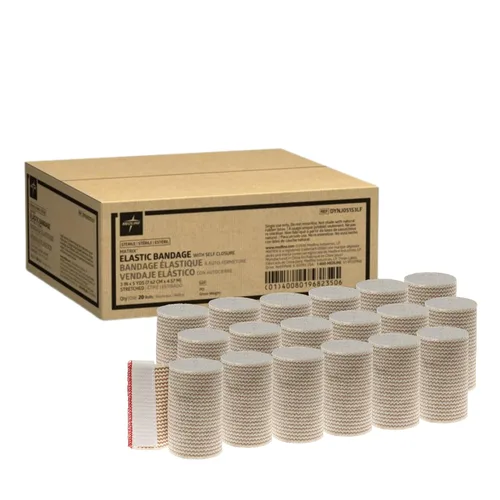 Vista 8 de Título: Medline Matrix Wrap Vendaje elástico con cierre automático, estéril, 2 pulgadas x 5 yardas, caja de 20