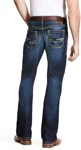 Vista 2 de ARIAT - Jeans M4 de tiro bajo y corte de bota para hombre