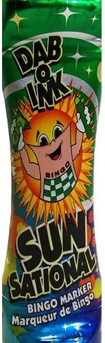 Vista 2 de Sunsational Seis Pack 4oz Green Bingo Dauber