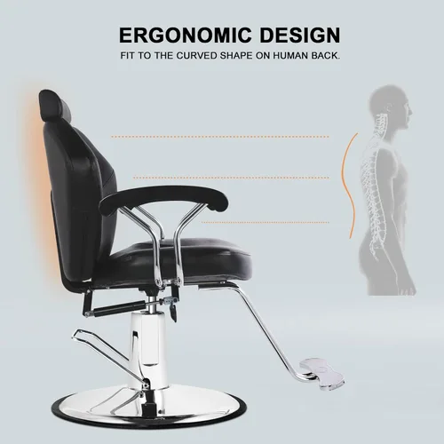 Vista 5 de Artist hand Silla de barbero multiusos para peluquería Silla de salón de barbería