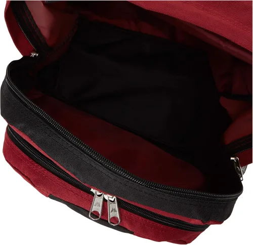 Vista 8 de Everest Equipaje Mochila con frontal y bolsillos laterales, BermellónNegro), BP2072-BURGBK
