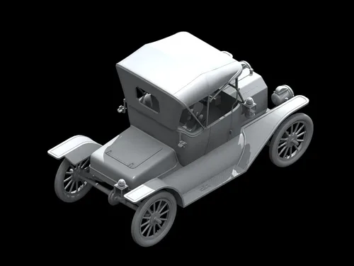 Vista 8 de ICM ICM24001 Ford 1:24-Modelo T 1913 Roadster, Coche de pasajeros de EE. UU