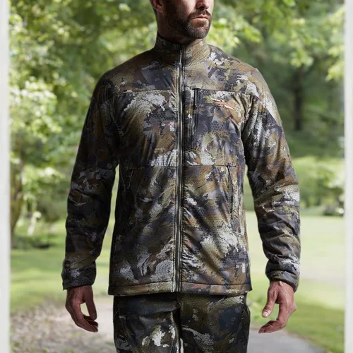 Vista 13 de SITKA Gear Chaqueta ambiental aislada de caza para hombre
