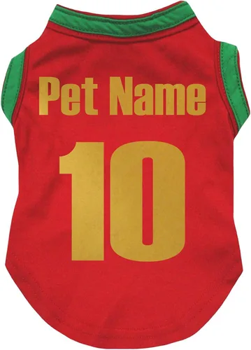 Vista 32 de Petitebella Personalize Camiseta para perro cachorro con tema nacional (Argentina, XS)