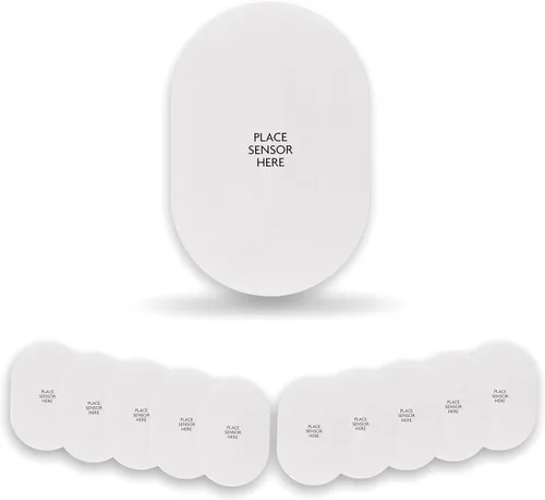 Vista 27 de ExpressionMed - Parches adhesivos para Dexcom G6 (Paquete de 5) - Fabricado en EE. UU., Impermeable, sin deshilachado, cintas de sensor CGM flor