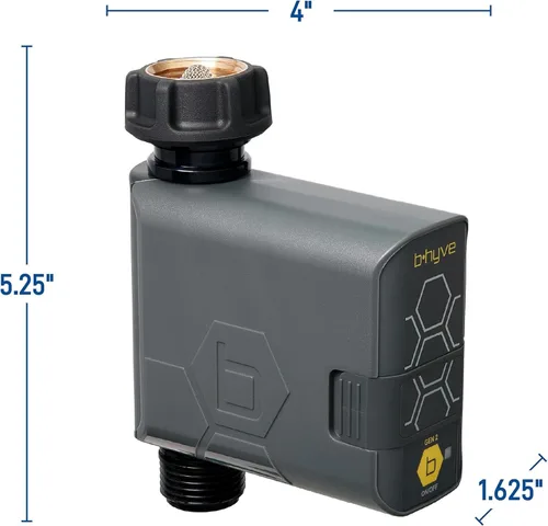 Vista 10 de Orbit 90205Z B-hyve Gen 2 Temporizador de riego de manguera inteligente