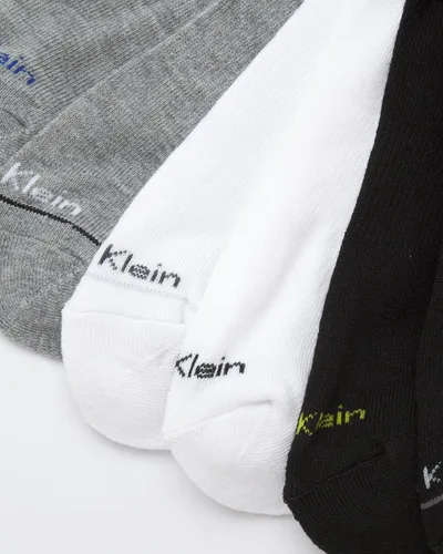 Vista 126 de Calvin Klein Calcetines para hombre, mezcla de algodón, acolchados, sin talla, forro de calcetines atléticos (6 unidades)