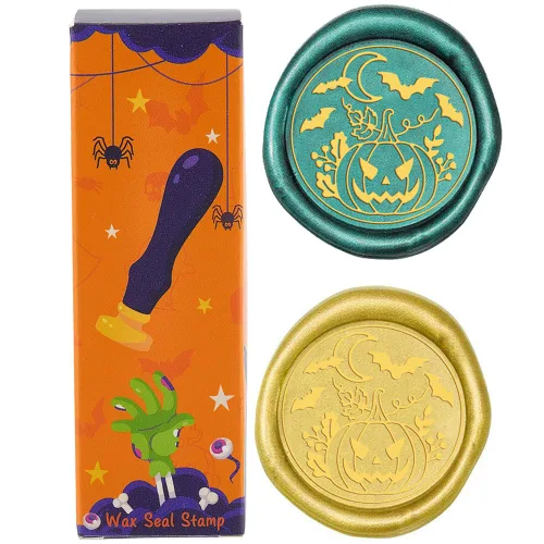 Vista 16 de CRASPIRE Sello de cera de Navidad con diseño de copos de nieve, cornamenta de árbol, retro, 0.98 pulgadas, latón extraíble con mango de madera
