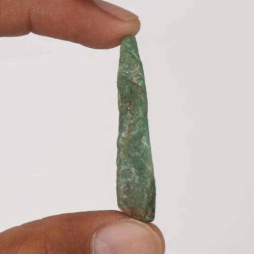 Vista 2 de Cristal curativo Jade Verde Piedra Preciosa Natural Crudo Áspero 57.55 ct Jade Verde Piedra Preciosa Suelta