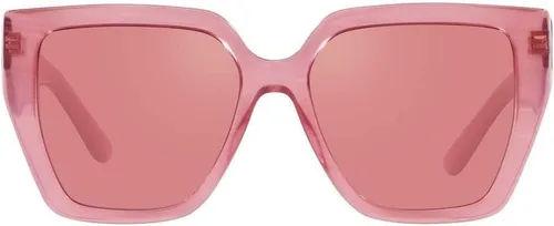 Vista 2 de Dolce & Gabbana DG 4438 Rosa Oscuro 5517145 Mujer Gafas de Sol, Fleur Rosa Rosa Oscuro Espejo Re