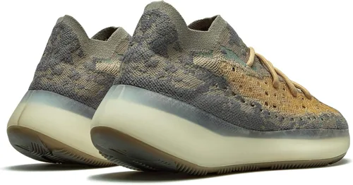 Vista 3 de adidas Yeezy Boost 380 - Avena azul reflectante para hombre, talla Fx9847, Azul Patchwork